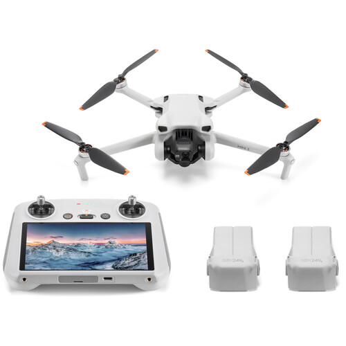 DJI Mini 3 Drone with DJI RC Remote FMC